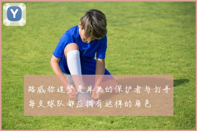 路威称追梦是库里的保护者与打手每支球队都应拥有这样的角色