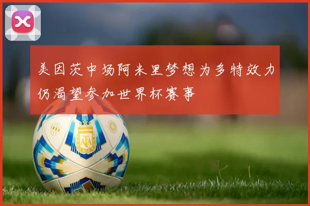 美因茨中场阿米里梦想为多特效力仍渴望参加世界杯赛事